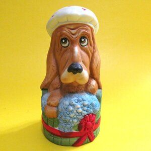 Vintage JASCO Bell Basset Hound dog